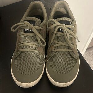 Sorel Men's Green Lace-Up Sneakers